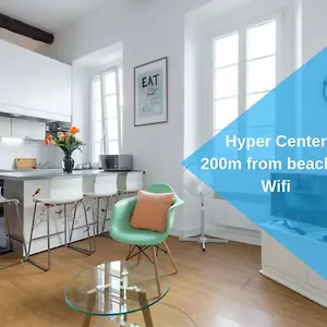 Nicelidays - Le Suede - Carré D'or - 2min From Beaches Appartement Nice